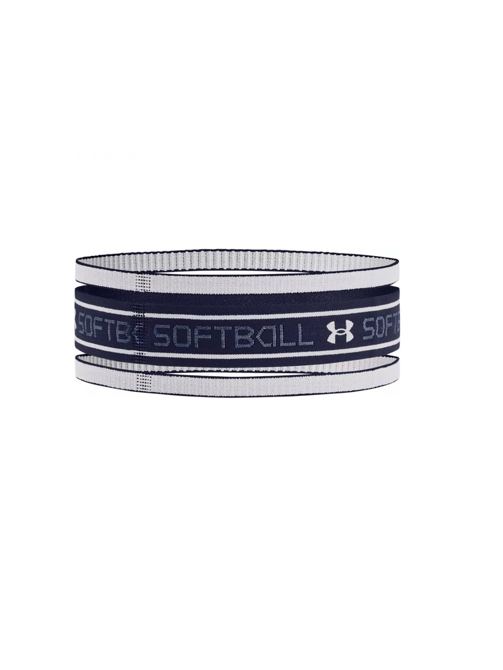 Under Armour Softball Headbands 3 Pack in Blue and Gray